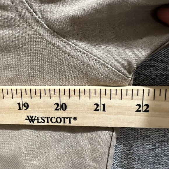 JOE’S Men’s Light Jacket Sz Medium Flannel Lined Over Shirt Jacket Brown - Picture 7 of 13